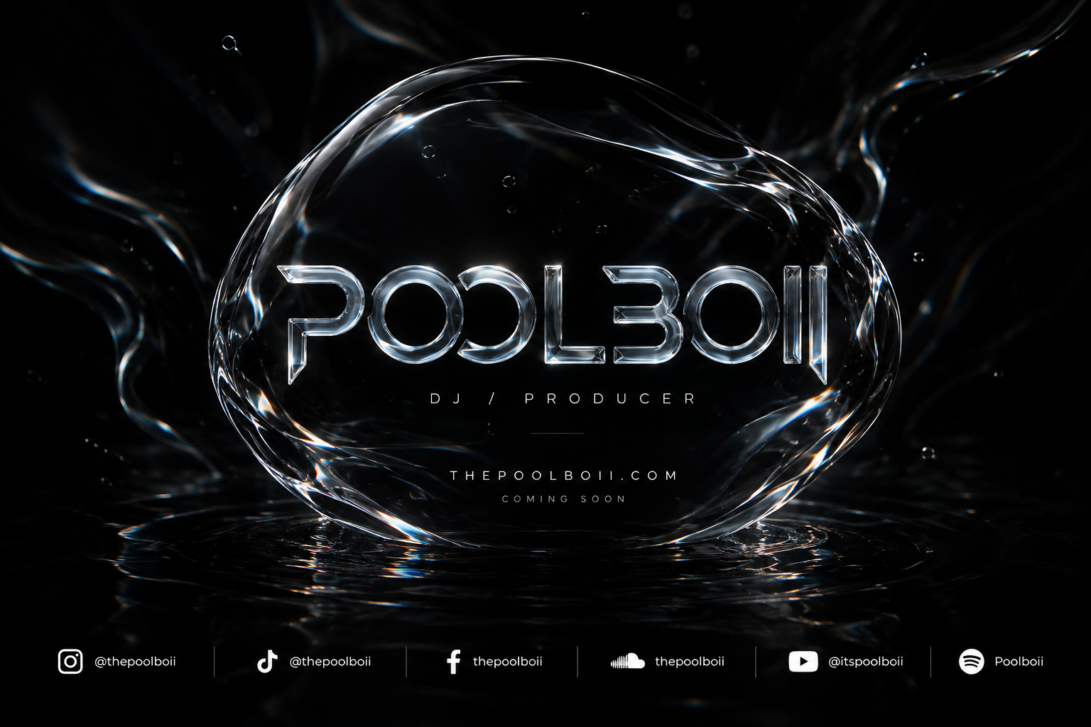 POOLBOII - DJ / PRODUCER - THEPOOLBOII.COM - COMING SOON